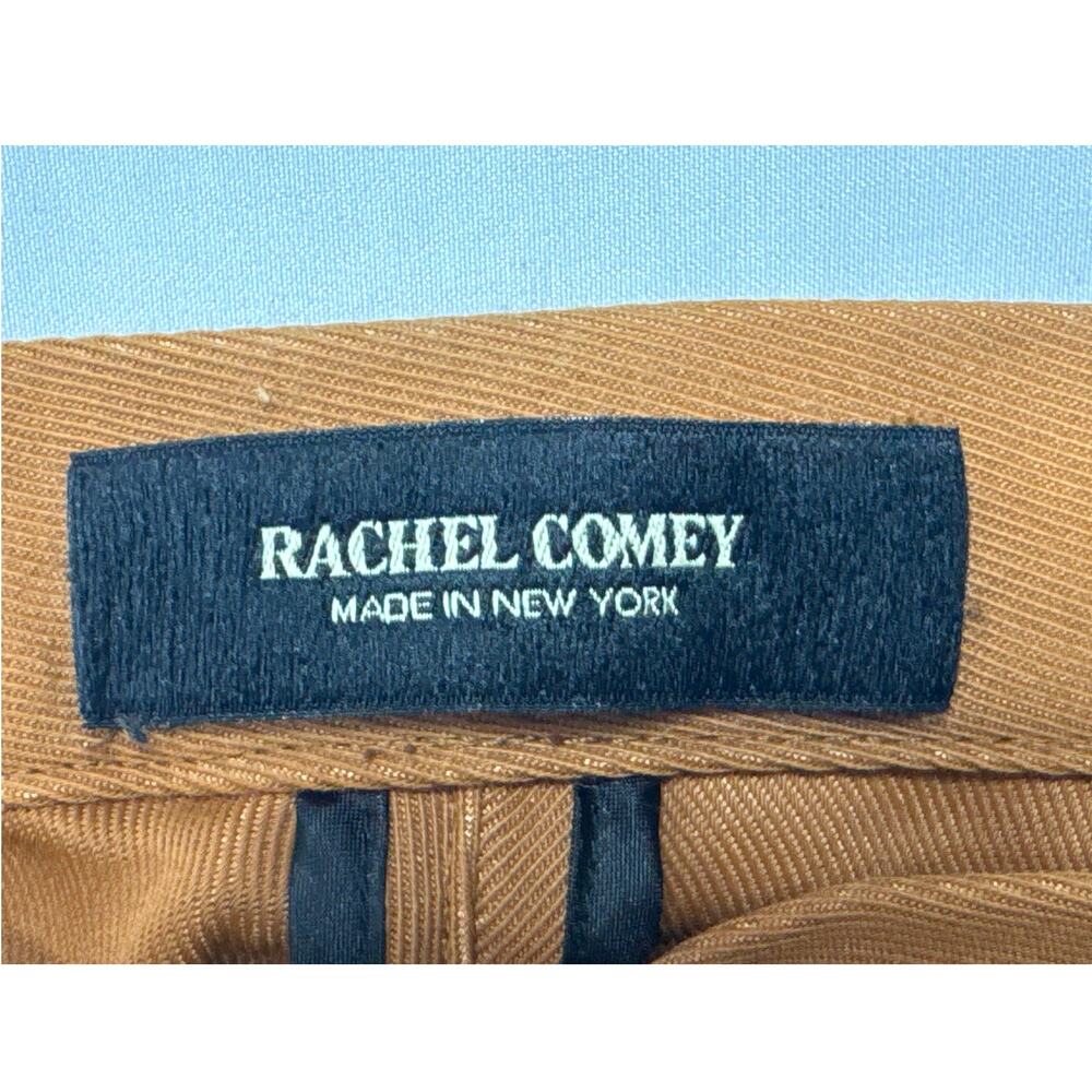 Rachel Comey Women's High Rise Wide Leg Crop Twill Trousers - Size 0 (24x24.5) - Picture 3 of 5